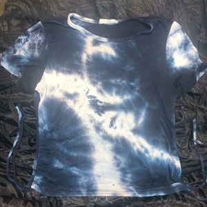 Tie-dye crop top
